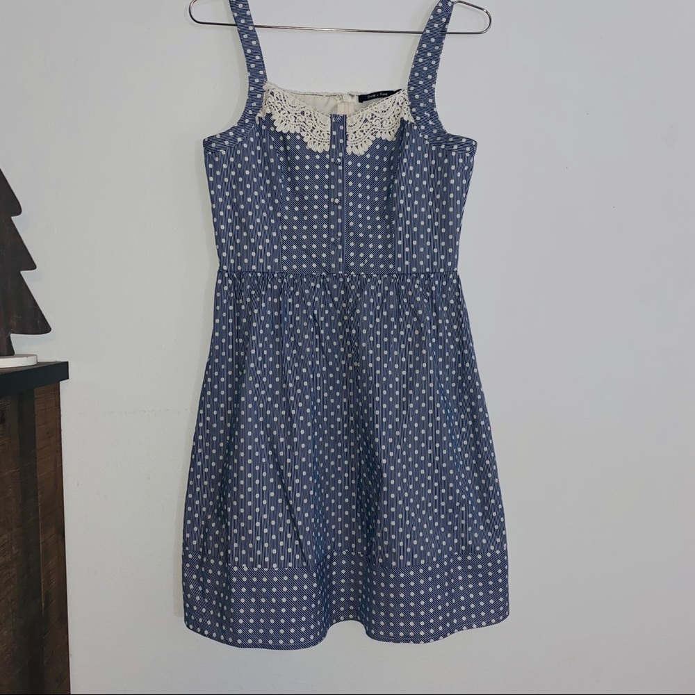 Doe and Rae ModCloth polka dot dress